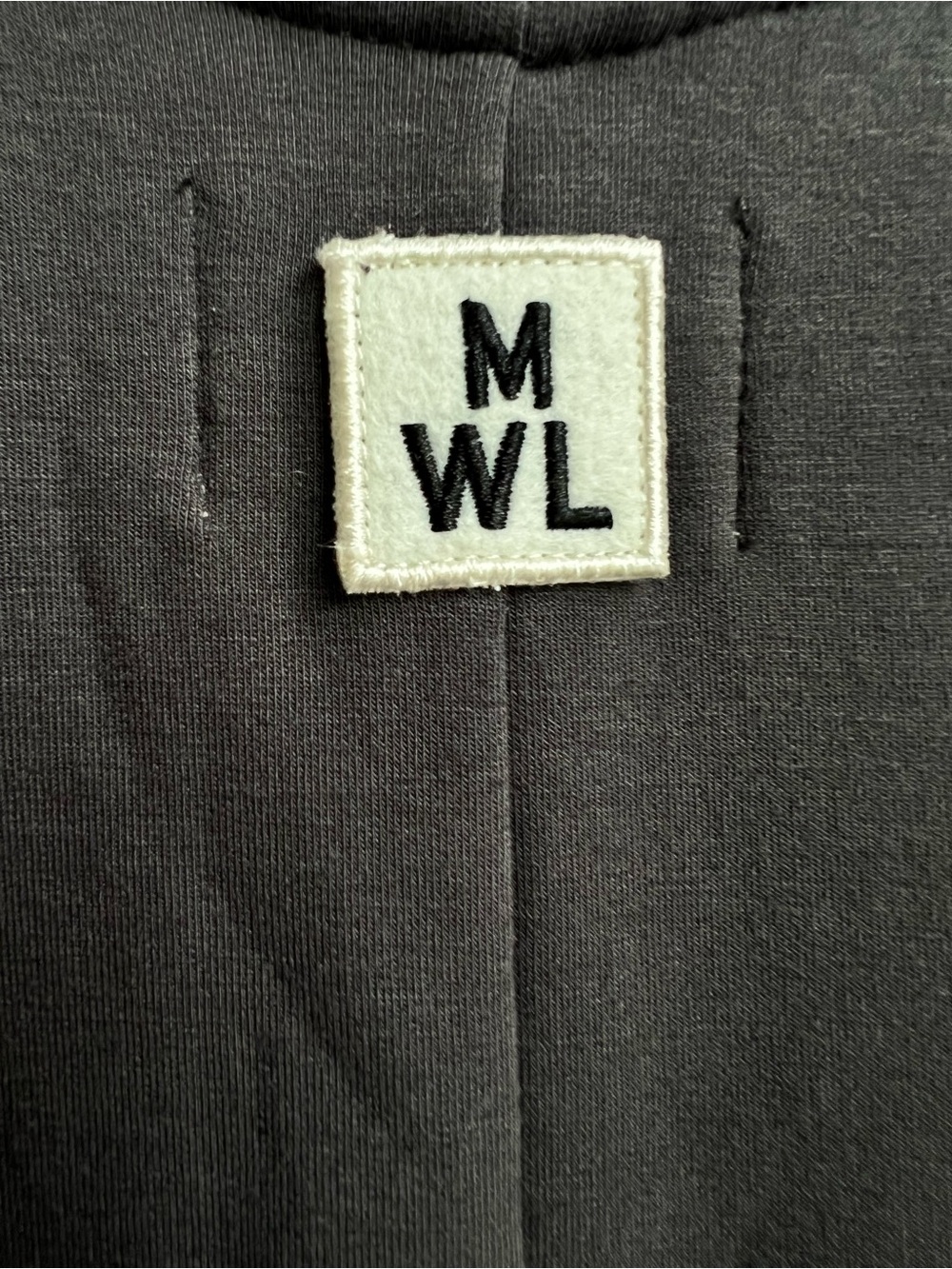 MWL Madewell Superbrushed Pull On Jumpsuit Black Coal Small Gorpcore Coastal - Picture 11 of 16